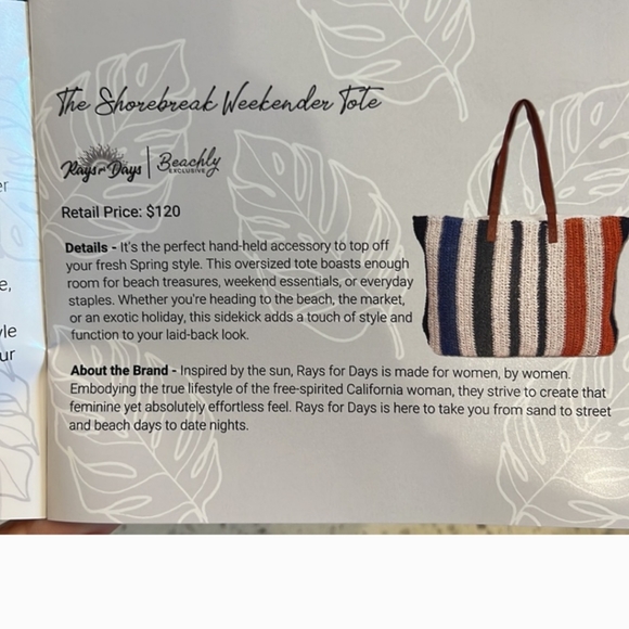 Rays for Days Bag and Waffle Throw Bundle Nwt - Picture 3 of 5